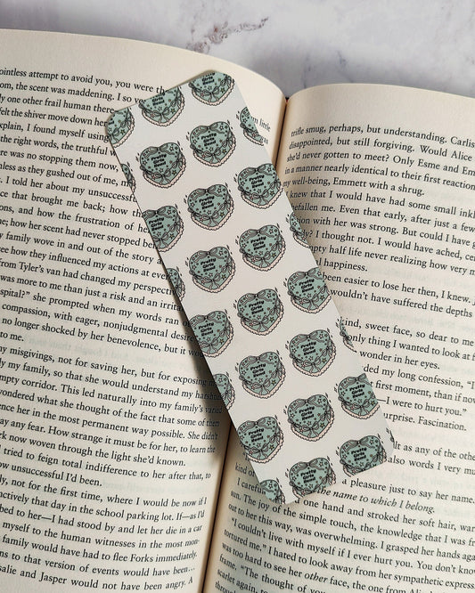 Pretty Girls Read Cake Bookmark