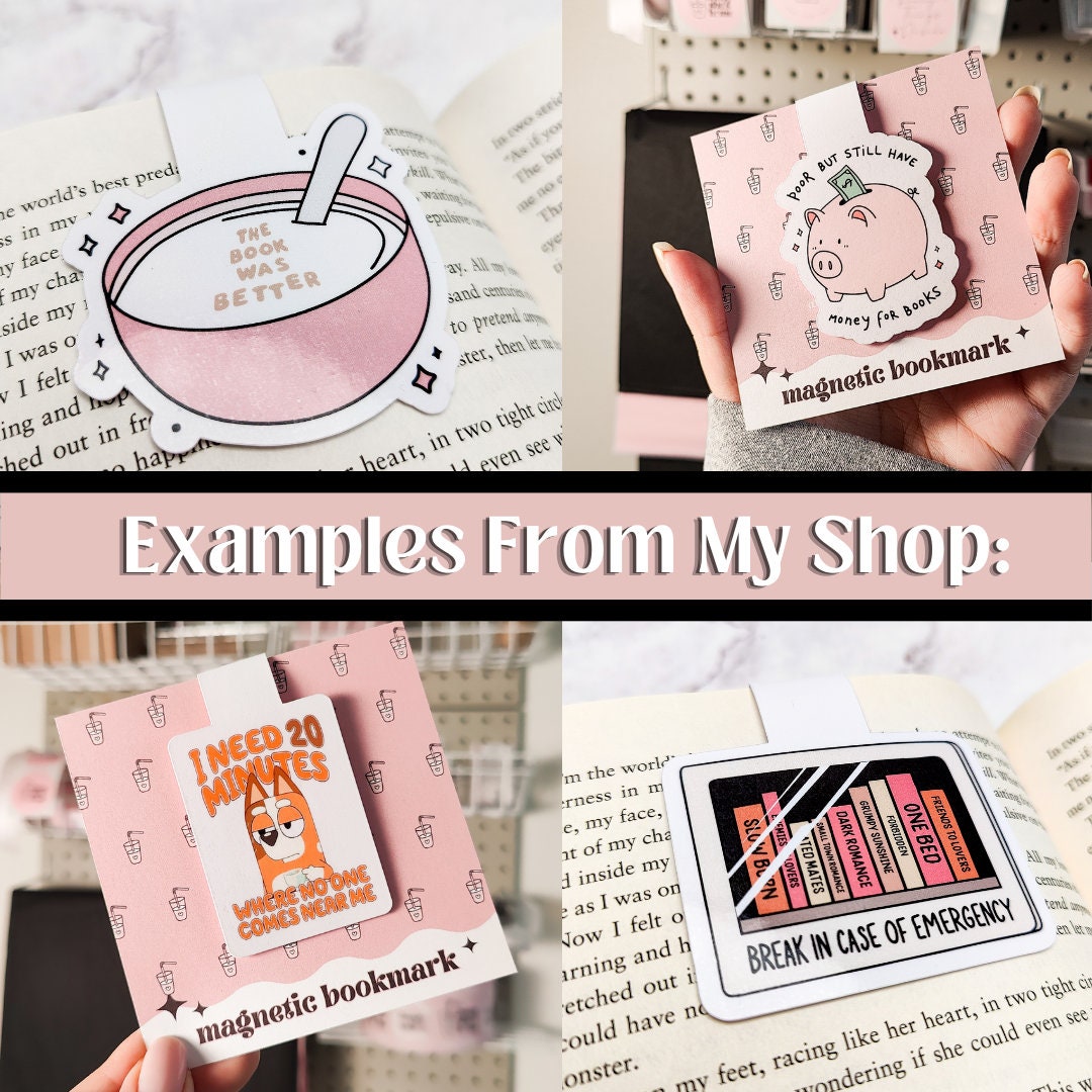 Bulk and Wholesale Magnetic Bookmarks