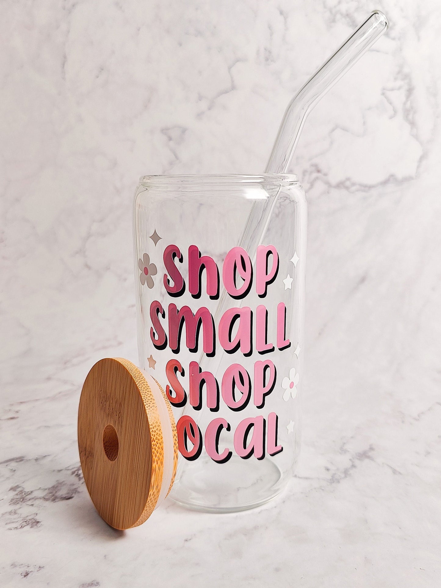 Shop Small Shop Local Glass Cup