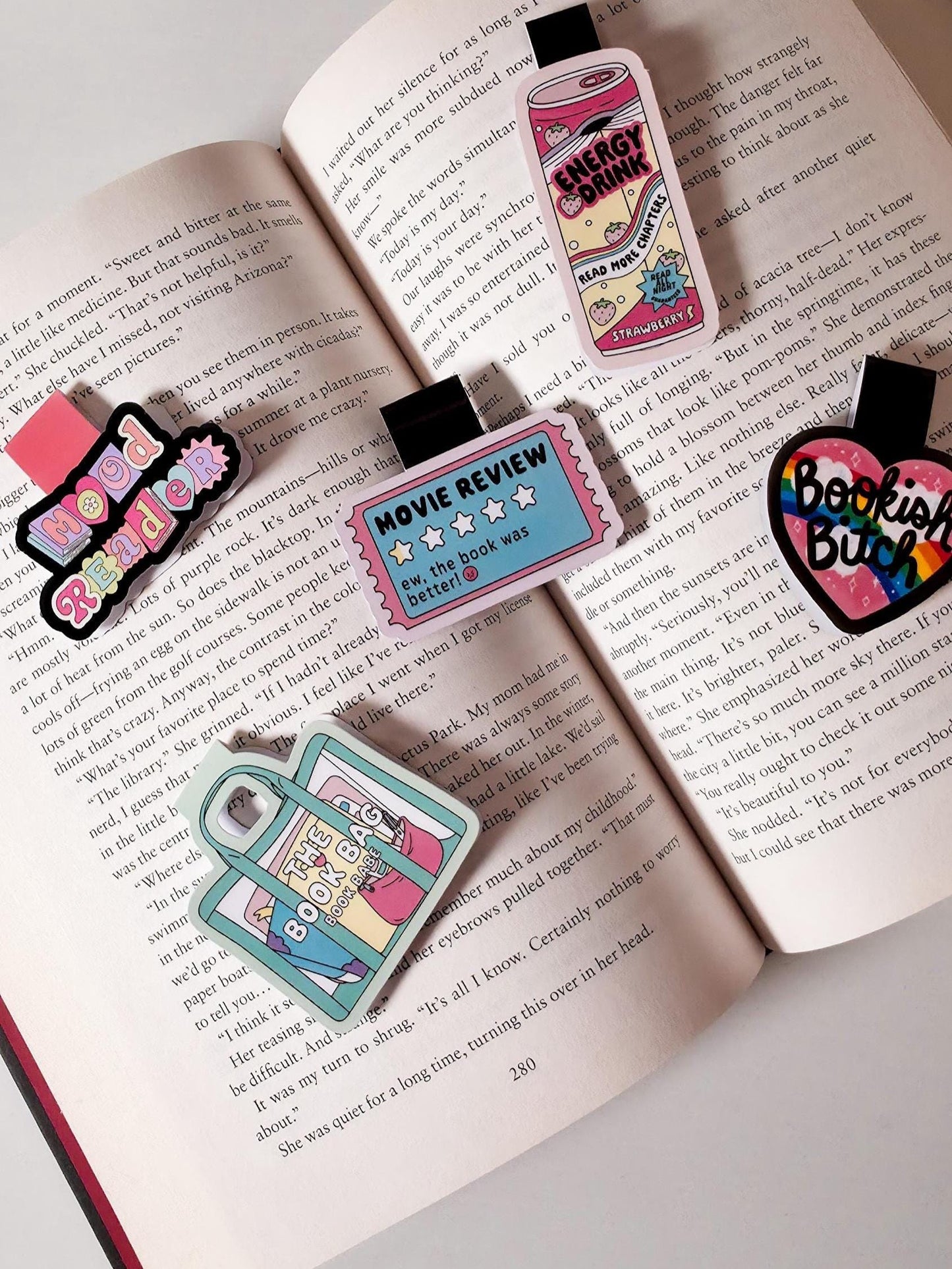 The Book Bag Magnetic Bookmark
