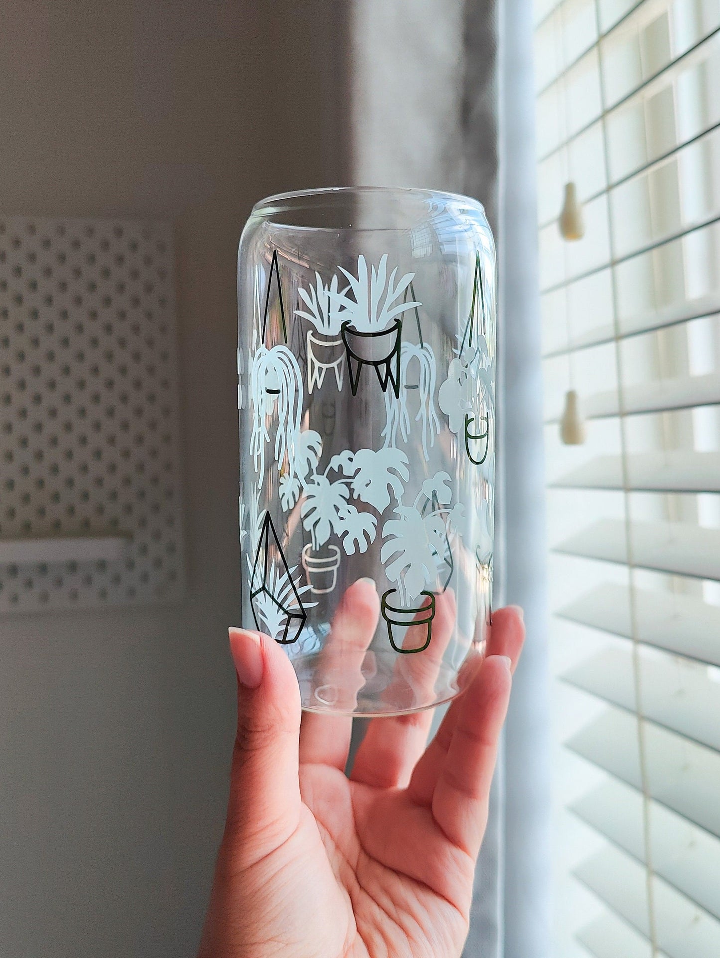 Hanging Plants Color Changing Glass Cup