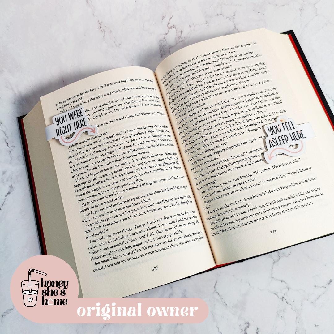 You Fell Asleep And You Were Right Here Mini Magnetic Bookmark