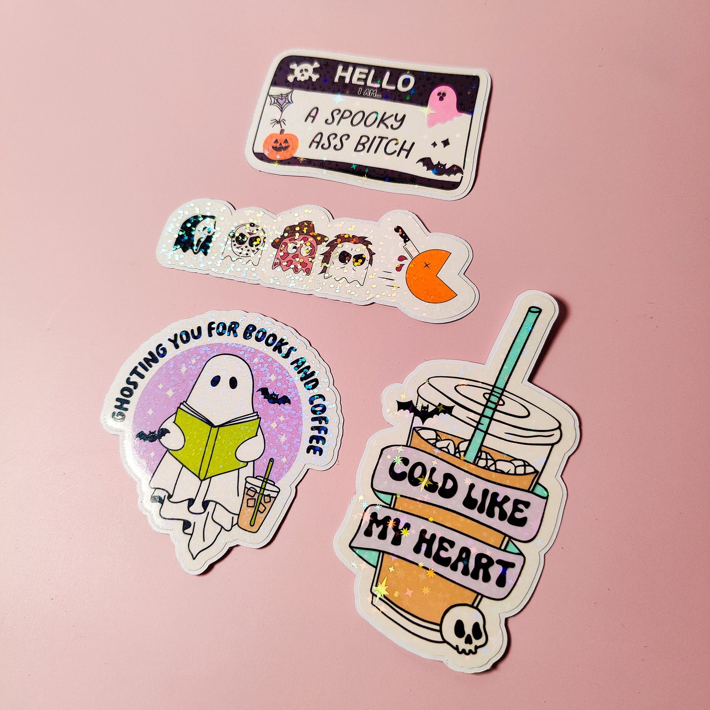Cold Like My Heart Holographic Sticker