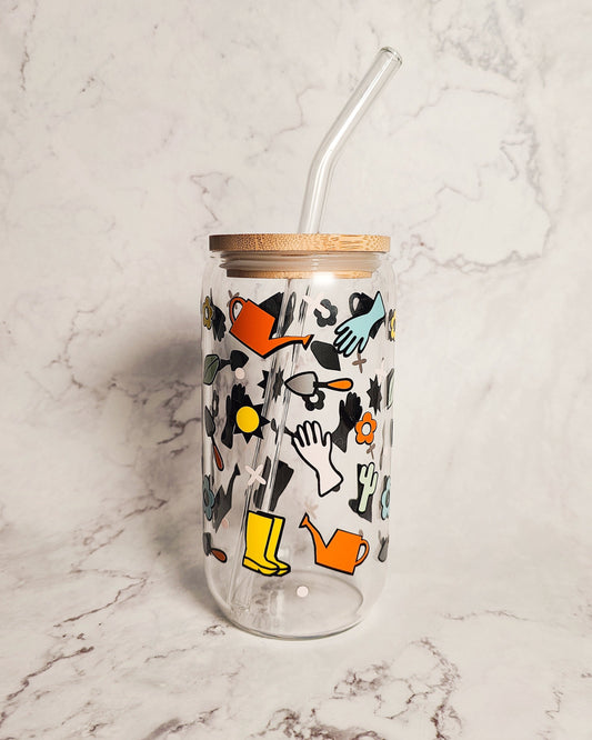 Gardening Glass Cup