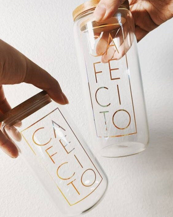 Cafecito Concha Glass Cup