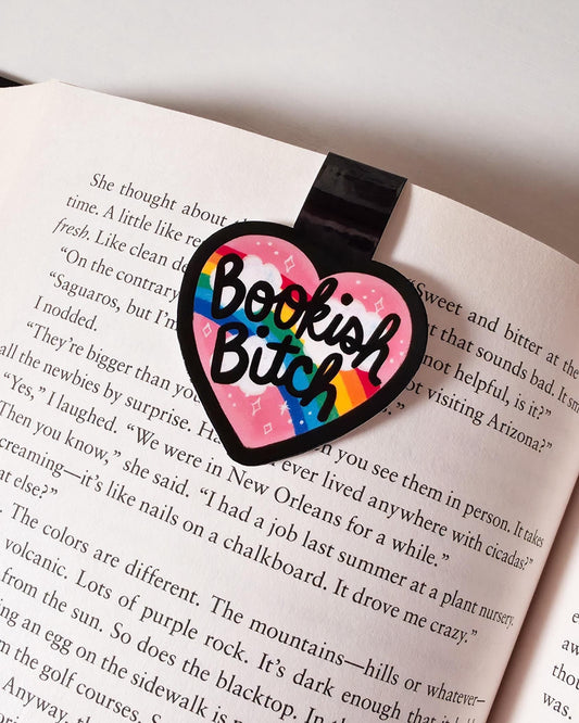 Bookish Bitch Mini Magnetic Bookmark