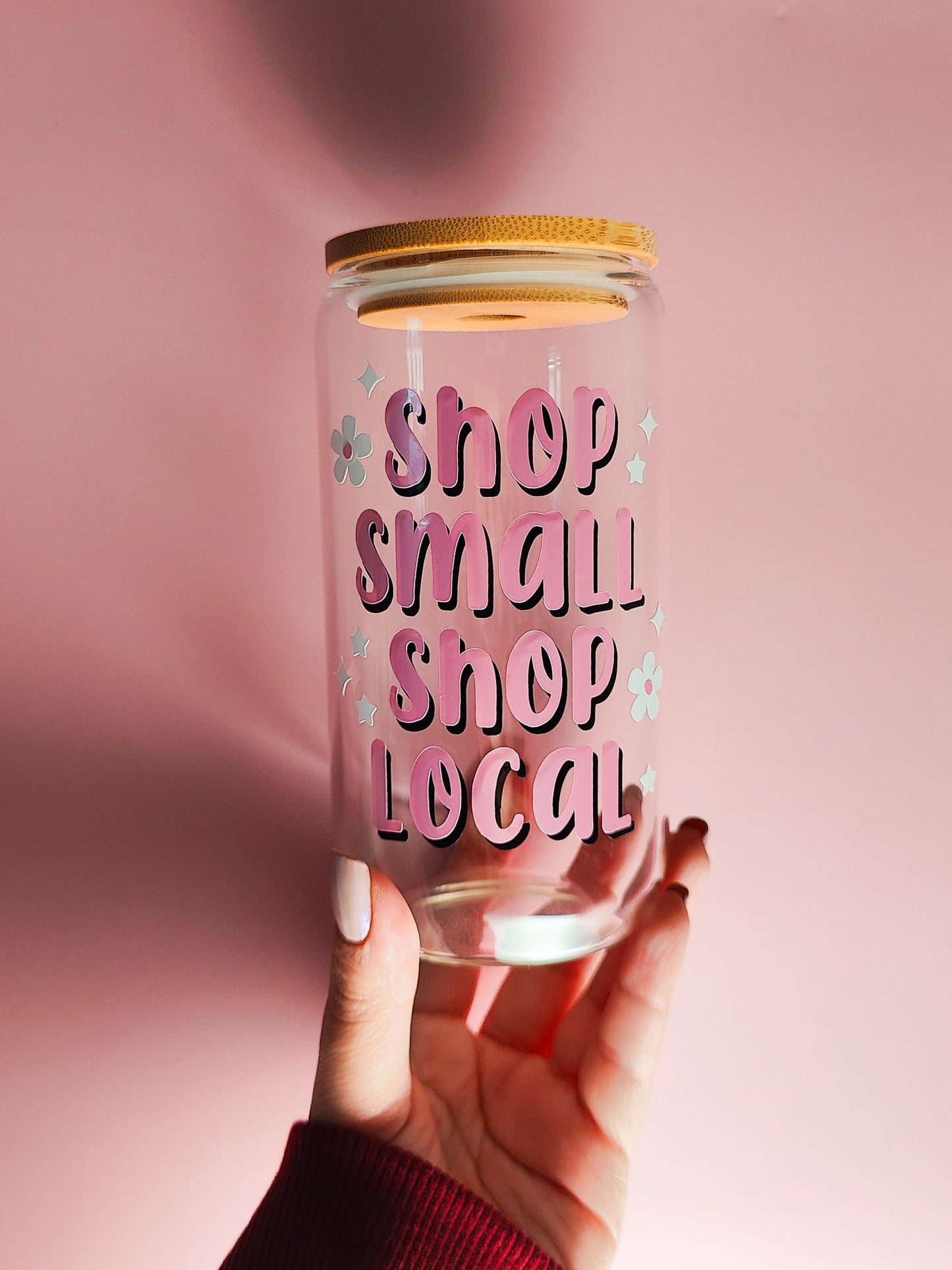 Shop Small Shop Local Glass Cup