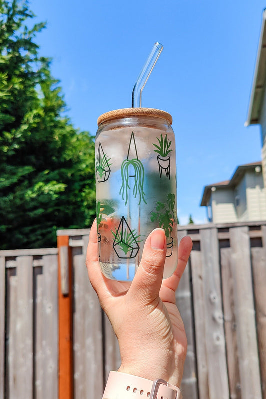 Hanging Plants Color Changing Glass Cup