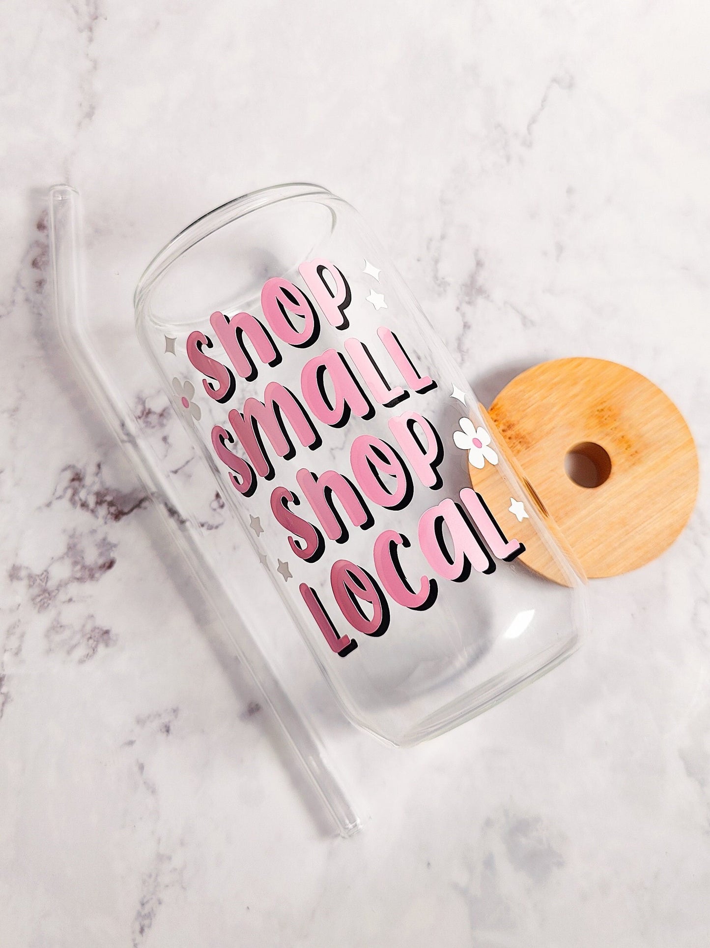 Shop Small Shop Local Glass Cup