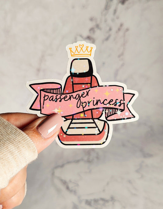 Passenger Princess Holographic Sticker