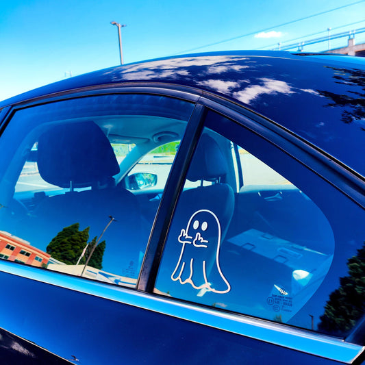 Funny Ghost Car Decal