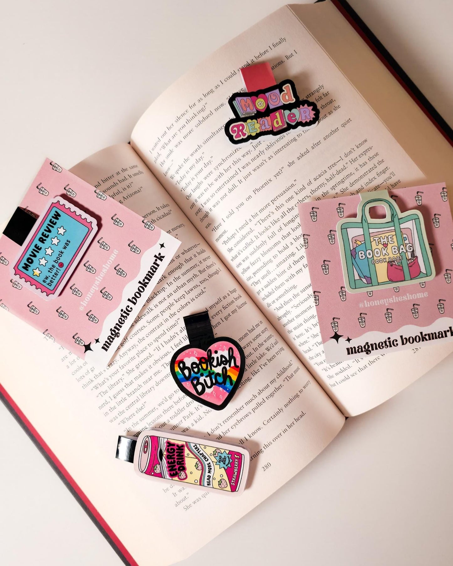 Bookish Bitch Mini Magnetic Bookmark