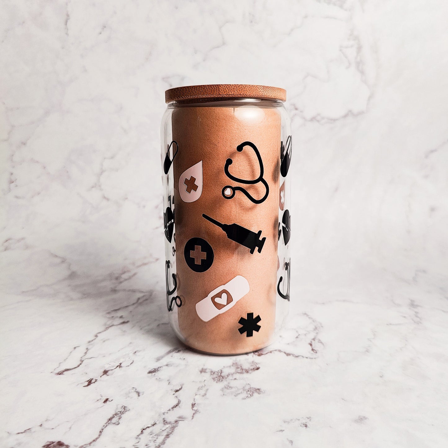 Nurse Life Glass Cup