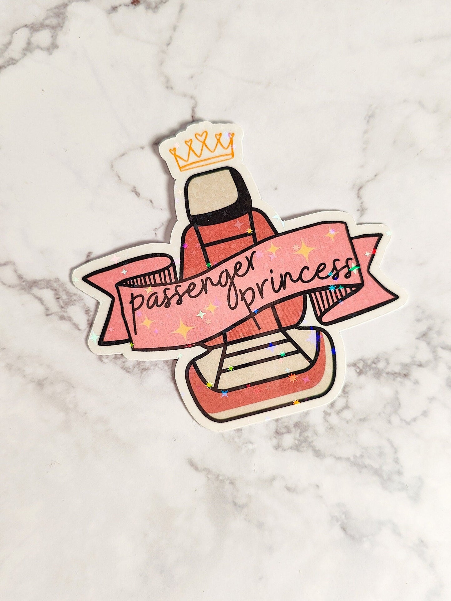 Passenger Princess Holographic Sticker