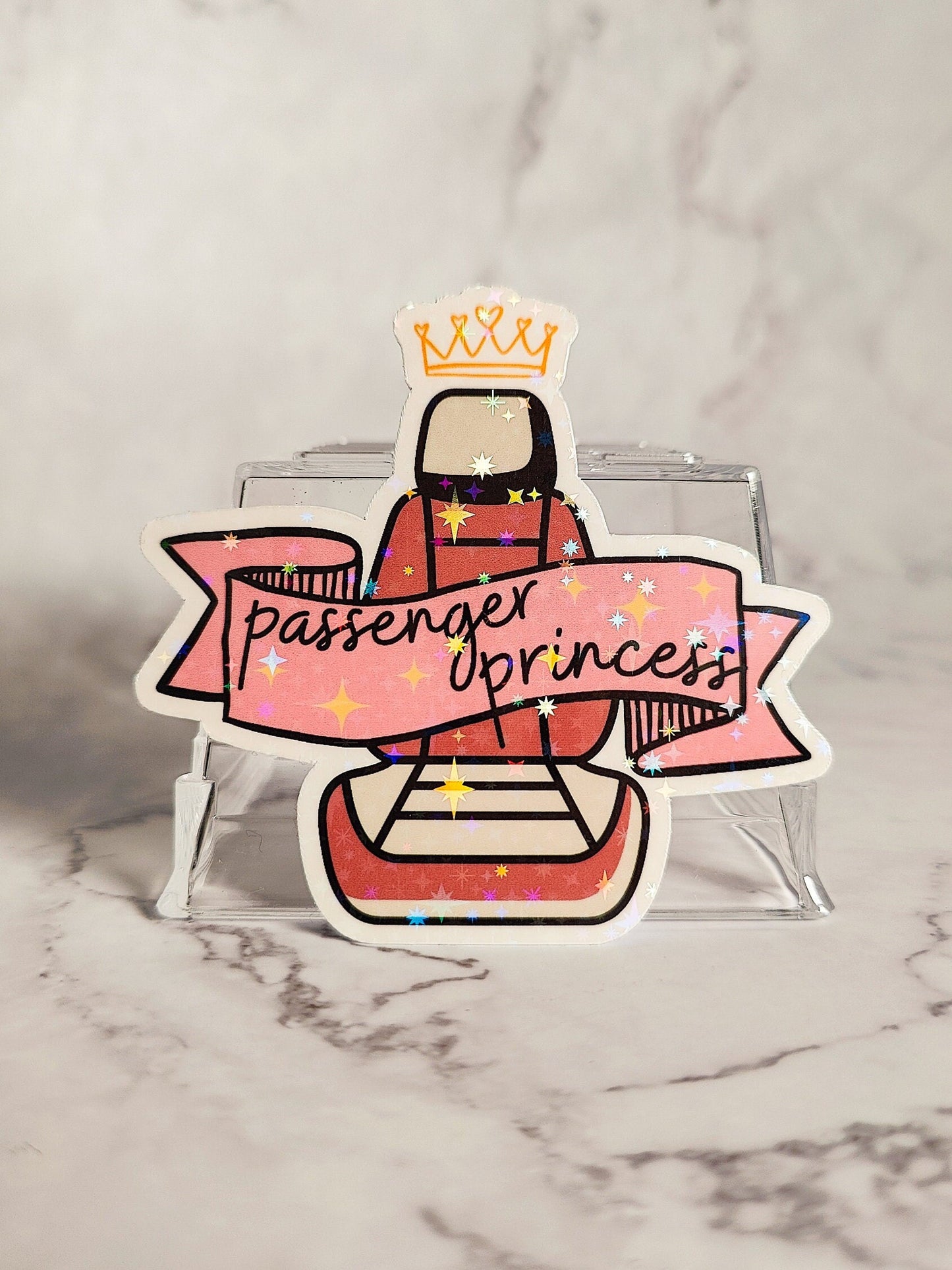 Passenger Princess Holographic Sticker