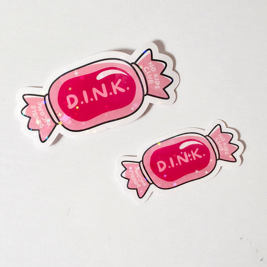 DINK Candy Holographic Sticker