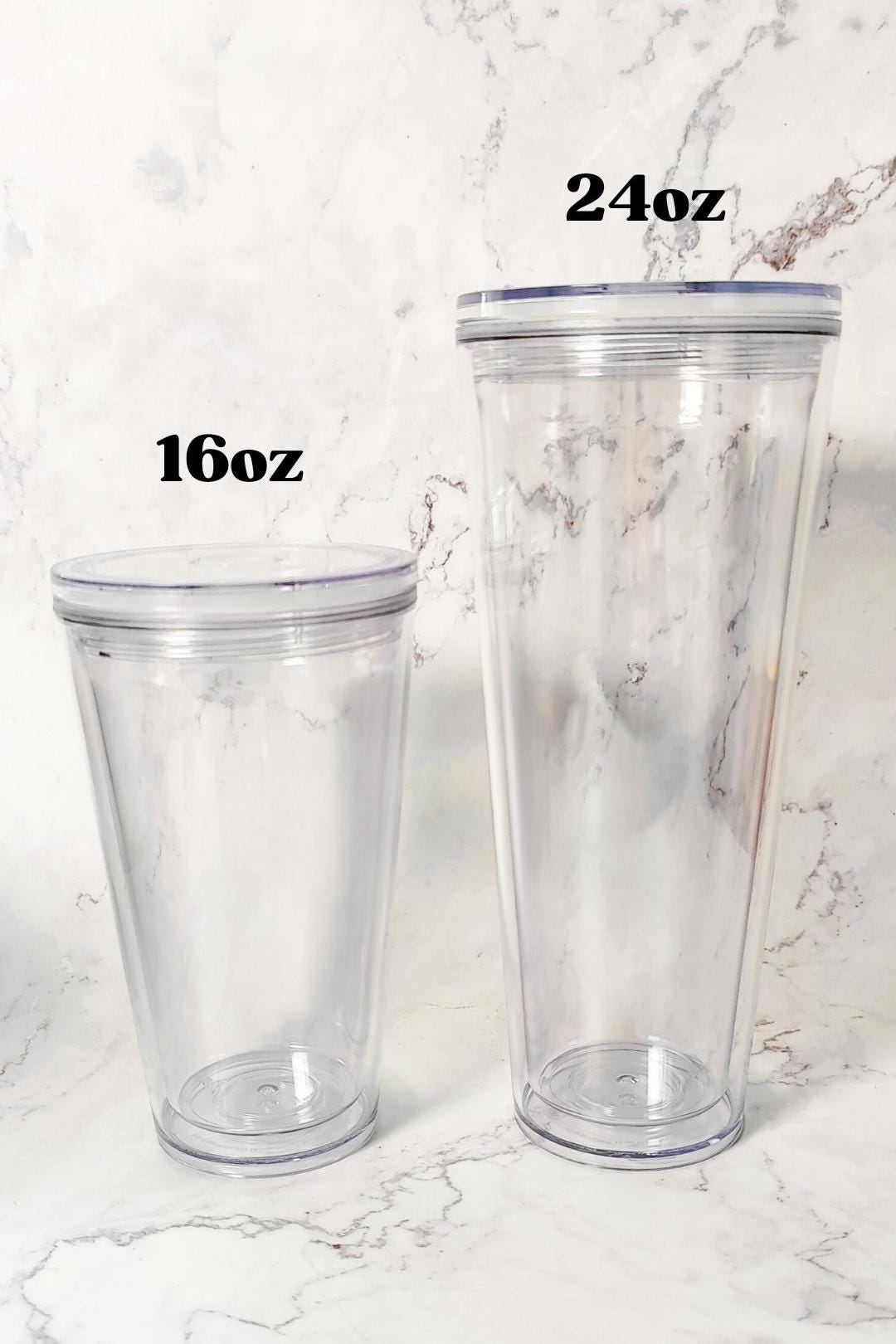 Ho Ho Ho 24oz Acrylic Tumbler, Cute Christmas Cup, Christmas Gift, Reusable Cup with Straw, Stocking Stuffer, Holiday Gift