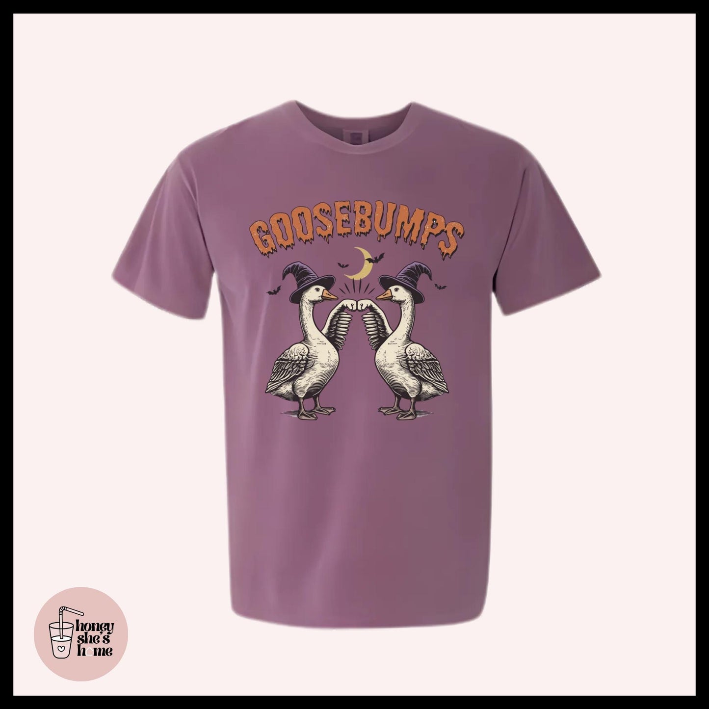 Goosebumps T-shirt, Halloween Animal Lover Shirt, Cute Casual Soft Cotton Tee, Fall Comfy Top, Farm Animals, Spooky Season Gift