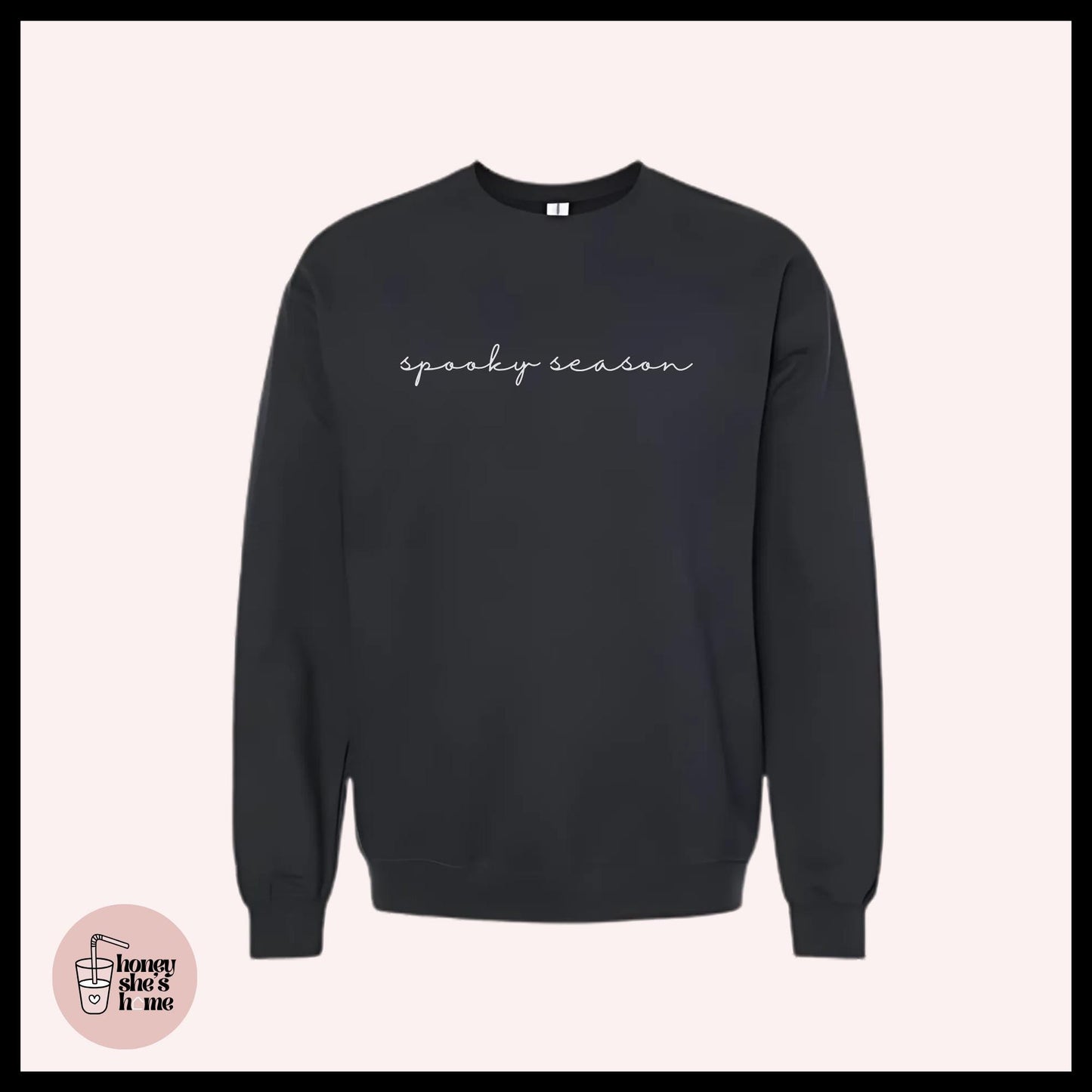 It's Spooky Season Crewneck, Halloween Sweater, Cute Falloween Sweatshirt, Comfy Fleece Soft Crew, Fall Seasonal Gift