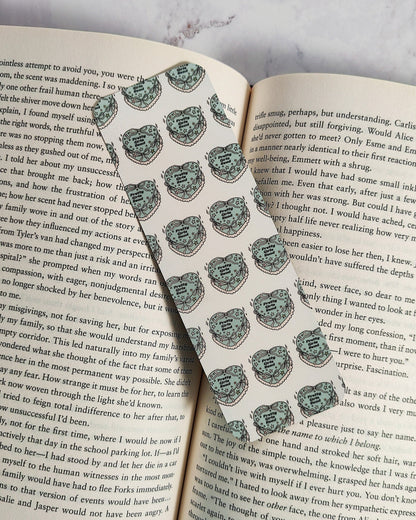 Pretty Girls Read Cake Bookmark