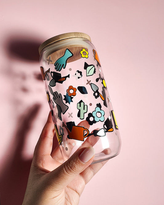 Gardening Glass Cup