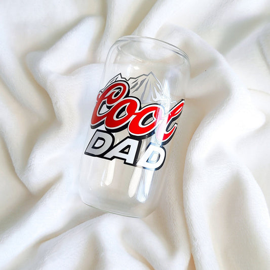 Cool Dad Beer Glass Can