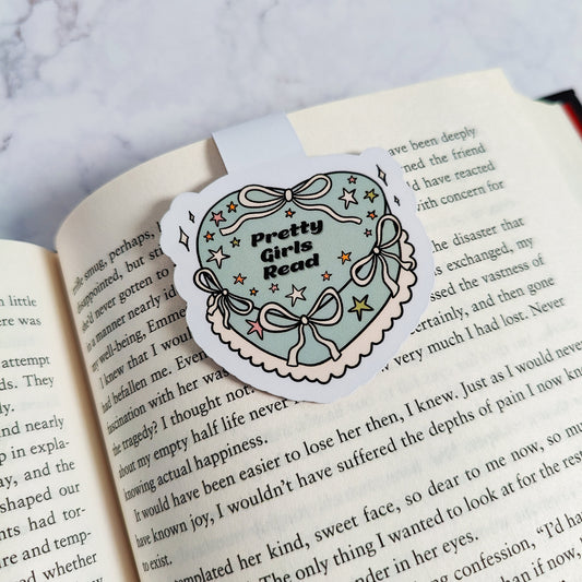 Pretty Girls Read Magnetic Bookmark