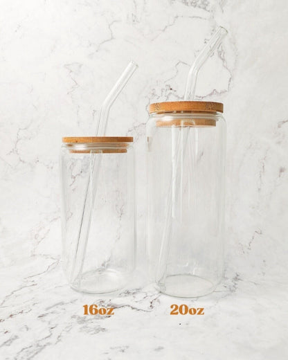 Spring Ghosts Glass Coffee Cup