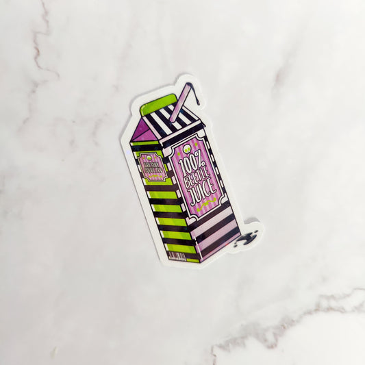 100% Strange And Unusual Juicebox Holographic Sticker