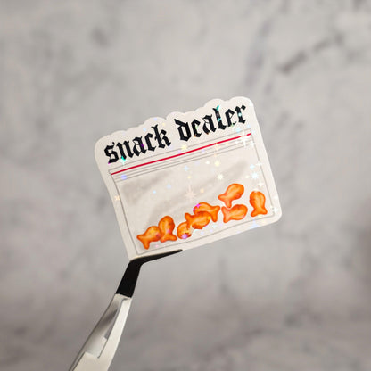 Snack Dealer Holographic Sticker