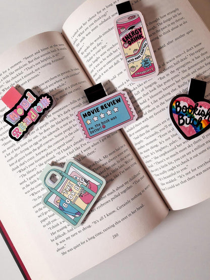 The Book Bag Magnetic Bookmark