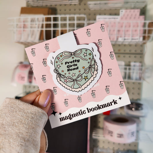 Pretty Girls Read Magnetic Bookmark