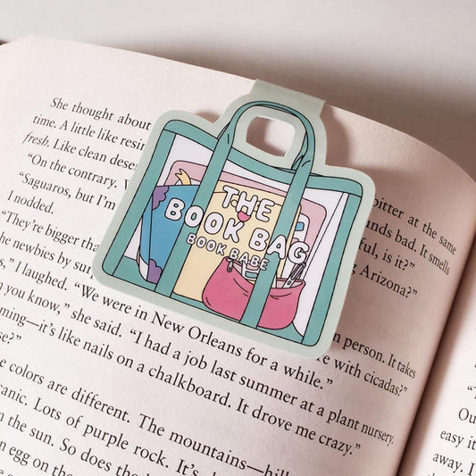 The Book Bag Magnetic Bookmark