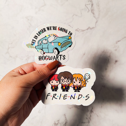 Wizards and Wizardry Holographic Sticker