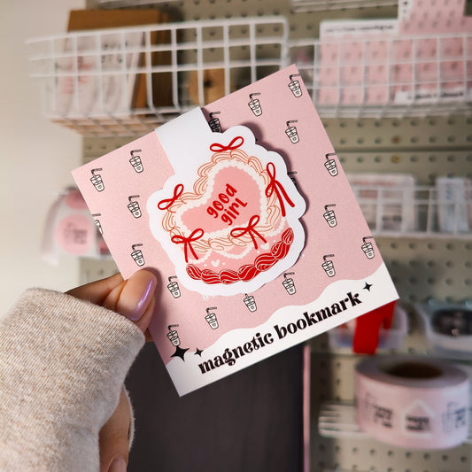 Good Girl Cake Magnetic Bookmark