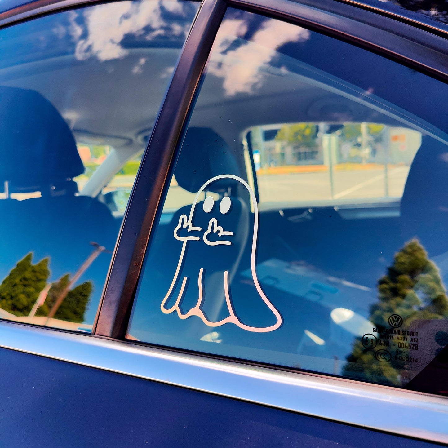 Funny Ghost Car Decal