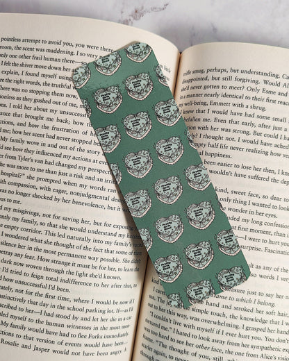 Pretty Girls Read Cake Bookmark