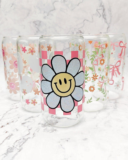Spring Ghosts Glass Coffee Cup