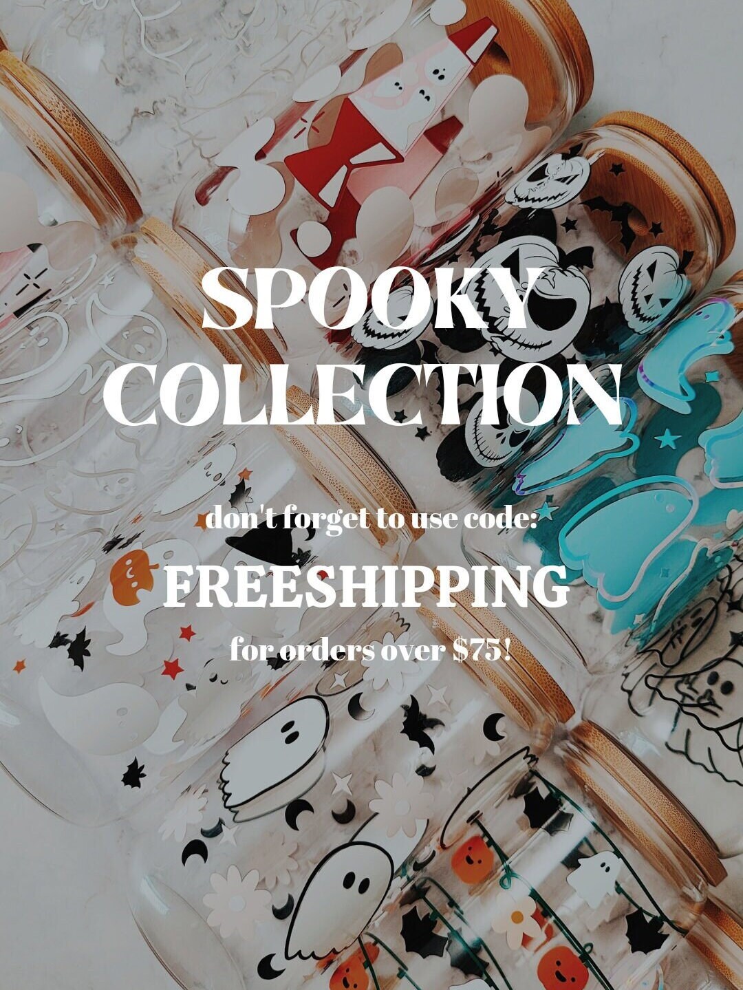 Funny Middle Finger Holographic Ghost Sticker