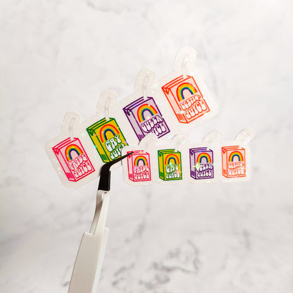 Pride Juicebox Holographic Stickers