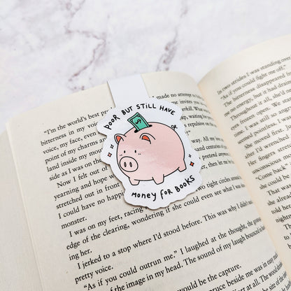 Piggy Bank Magnetic Bookmark