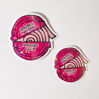 DINK Bubble Tape Holographic Sticker