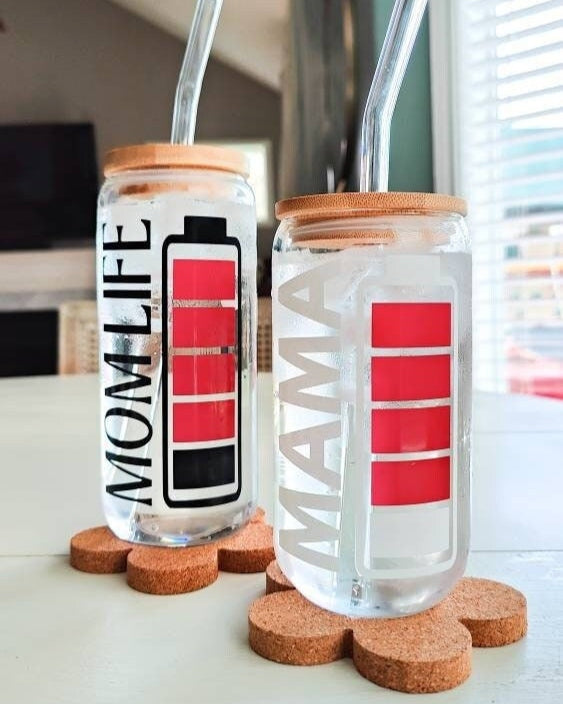 Low Battery Mom Life Coffee Cup