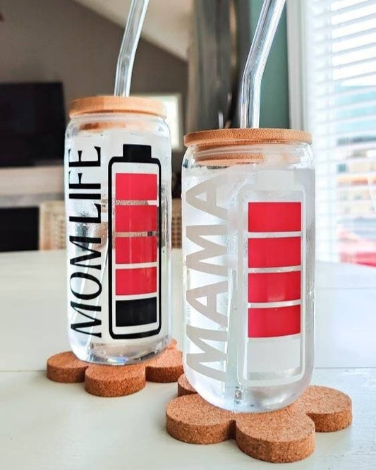 Low Battery Mom Life Coffee Cup