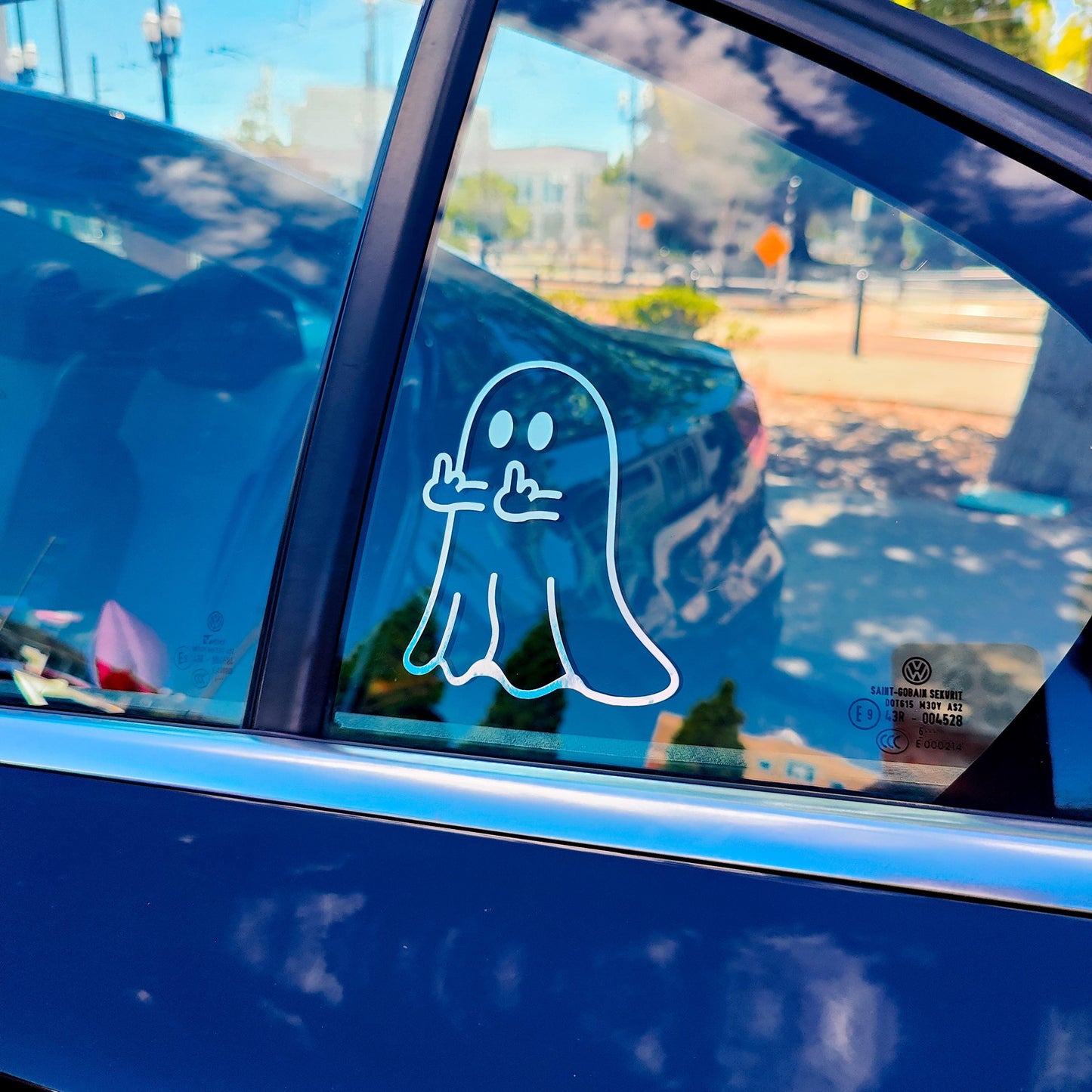 Funny Ghost Car Decal