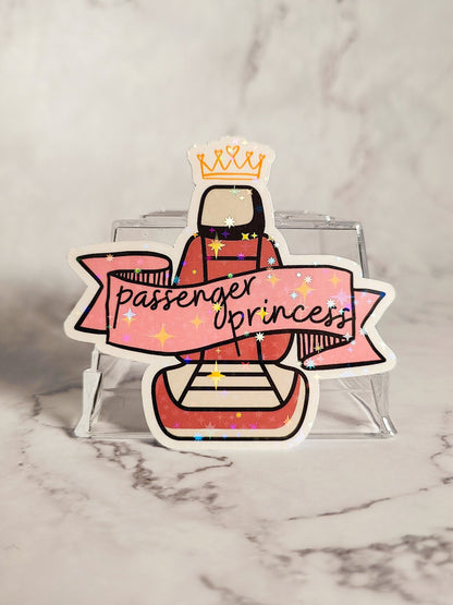 Passenger Princess Holographic Sticker
