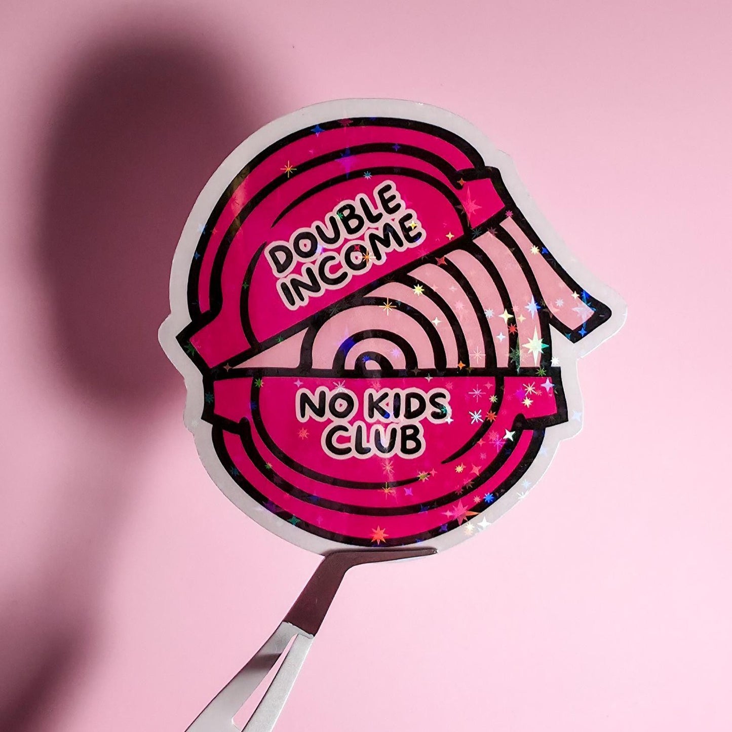 DINK Bubble Tape Holographic Sticker