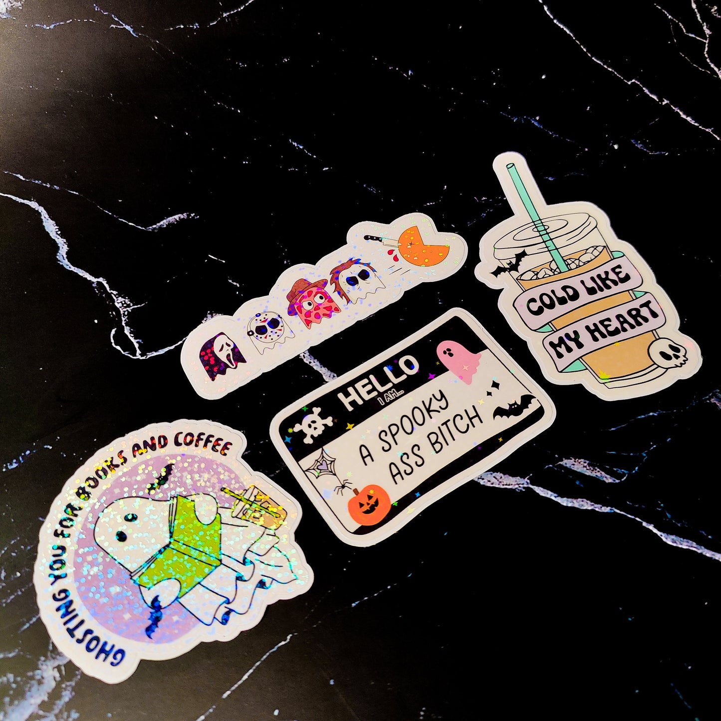 Cold Like My Heart Holographic Sticker