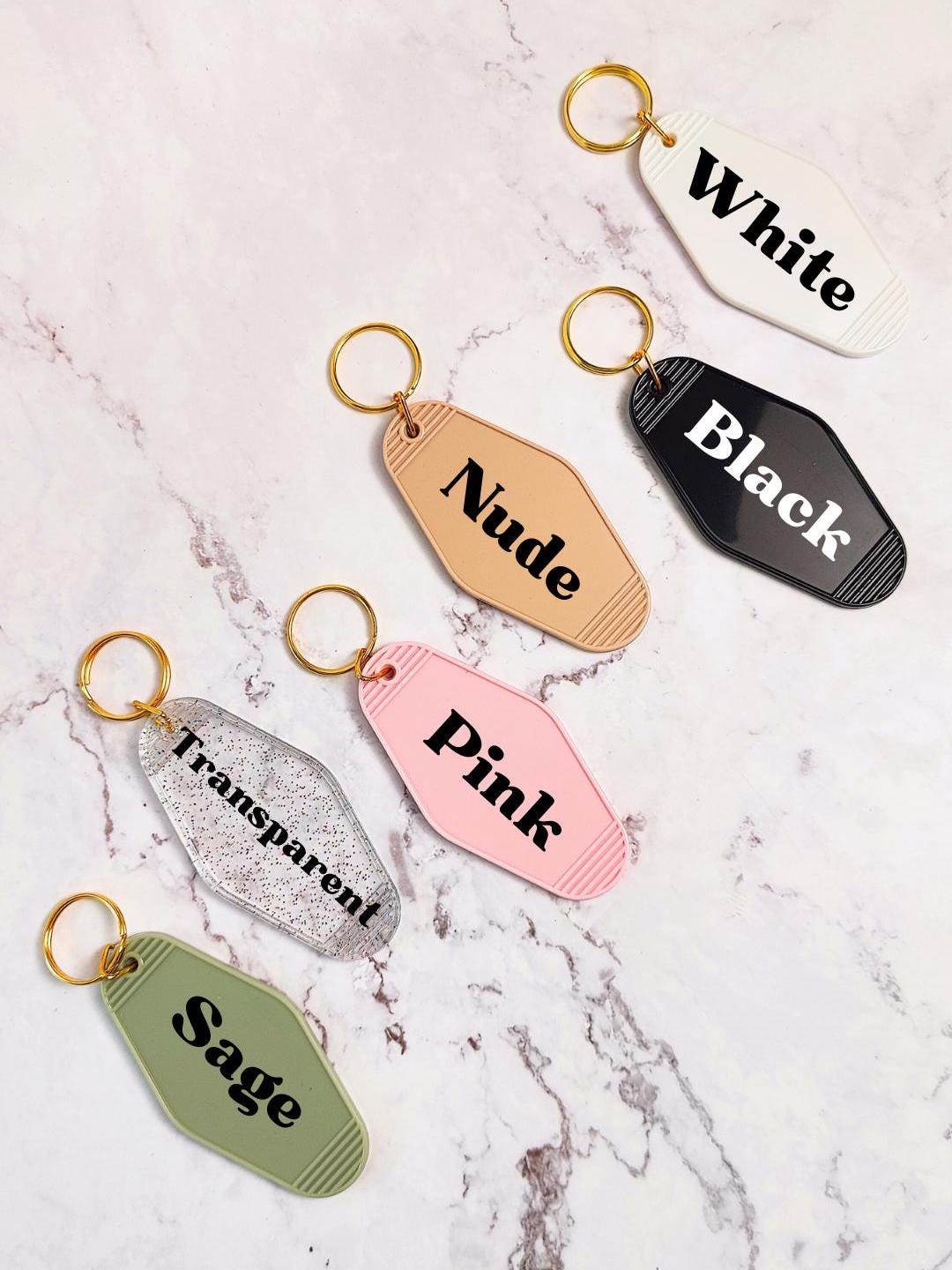 Christmas Motel Keychains, Christmas Movies, Holly Jolly, Naughty List Member, Santa's Favorite Ho, Holiday Keychain Gift