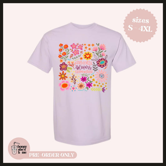 Happiness Blooms T-shirt